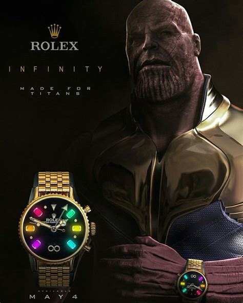 thanos rolex watch